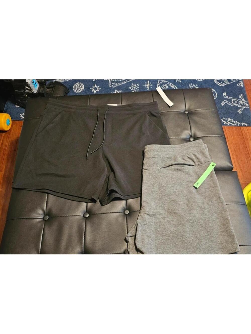 Athletic works Mens XL Terry shorts moisture wicking new! You get 2 pairs!